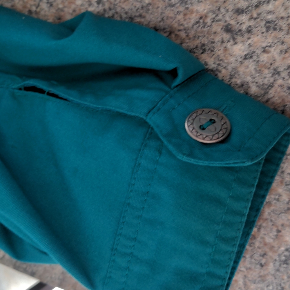 Vintage Mulberry Street Women's Turquoise Jacket Size S - Picture 7 of 10